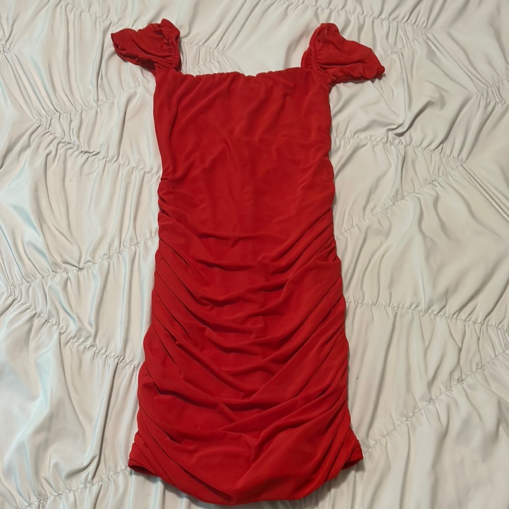 New red mini dress!